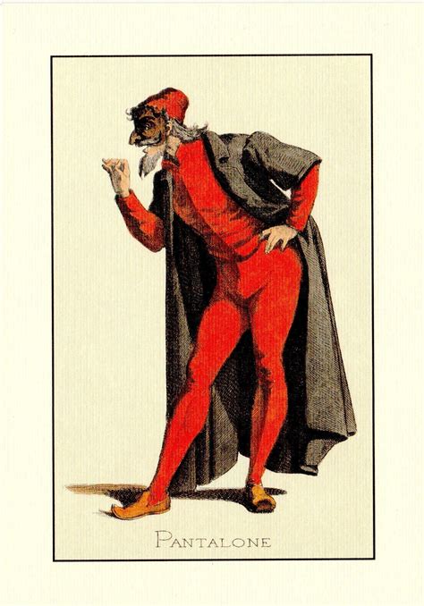 panalonet|pantalone commedia dell'arte.